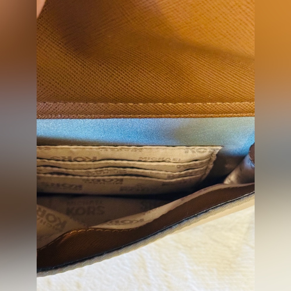 Michael Kors Brown and Tan Tote Bag - Picture 8 of 15